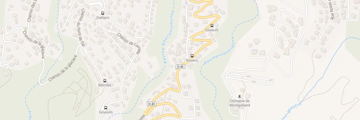 Plan du 70 Rte de Saint François à Saint-Denis
