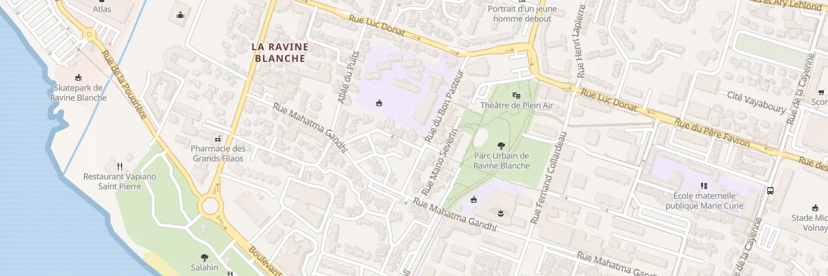 Plan du 16 Rue du Bon Pasteur à Saint-Pierre