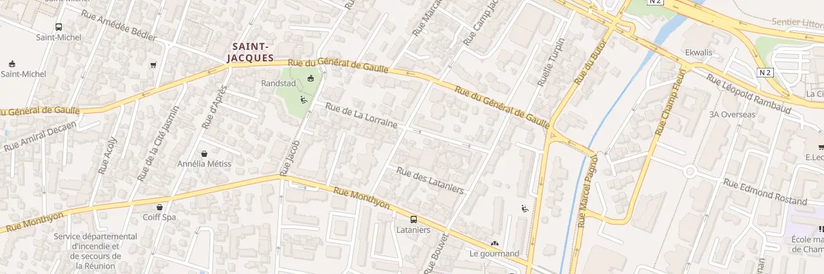 Plan du 20 Rue de Lorraine à Saint-Denis
