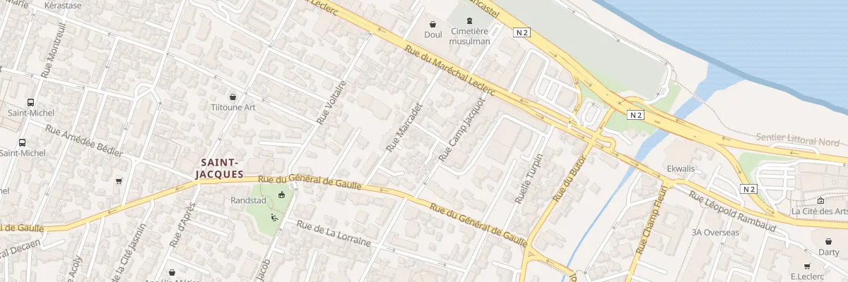 Plan du 25A Rue Camp Jacquot à Saint-Denis