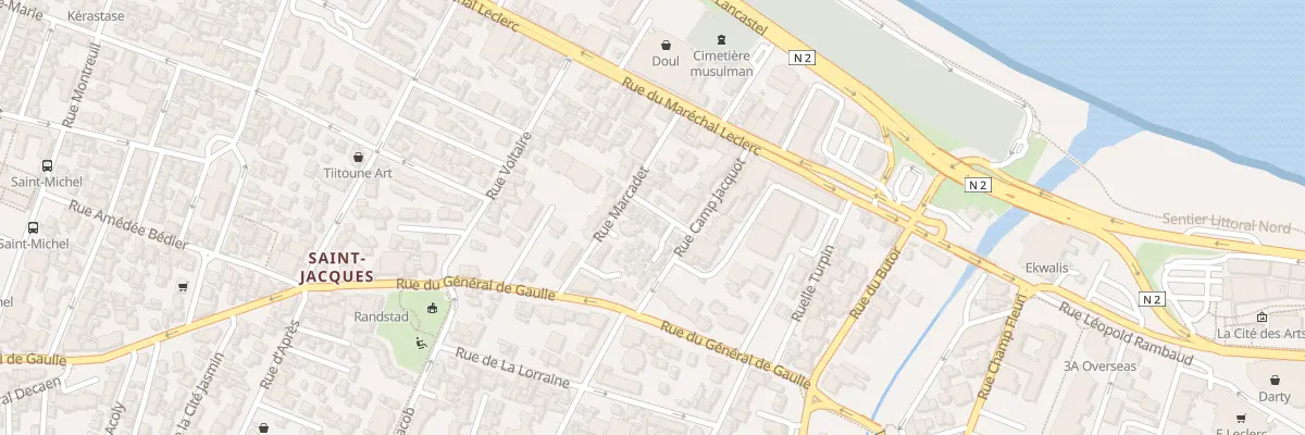 Plan du 27 Rue Camp Jacquot à Saint-Denis