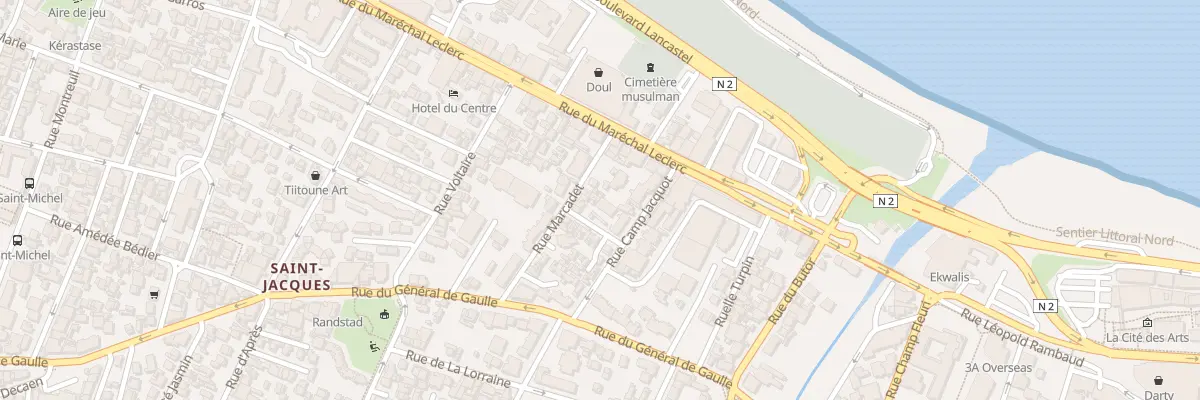 Plan du 15 Rue Camp Jacquot à Saint-Denis
