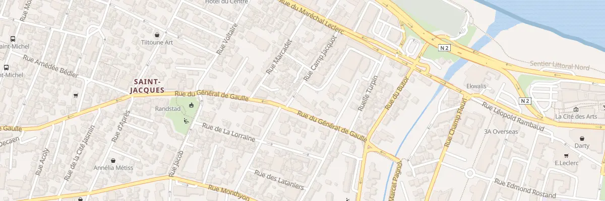 Plan du 25B Rue Camp Jacquot à Saint-Denis
