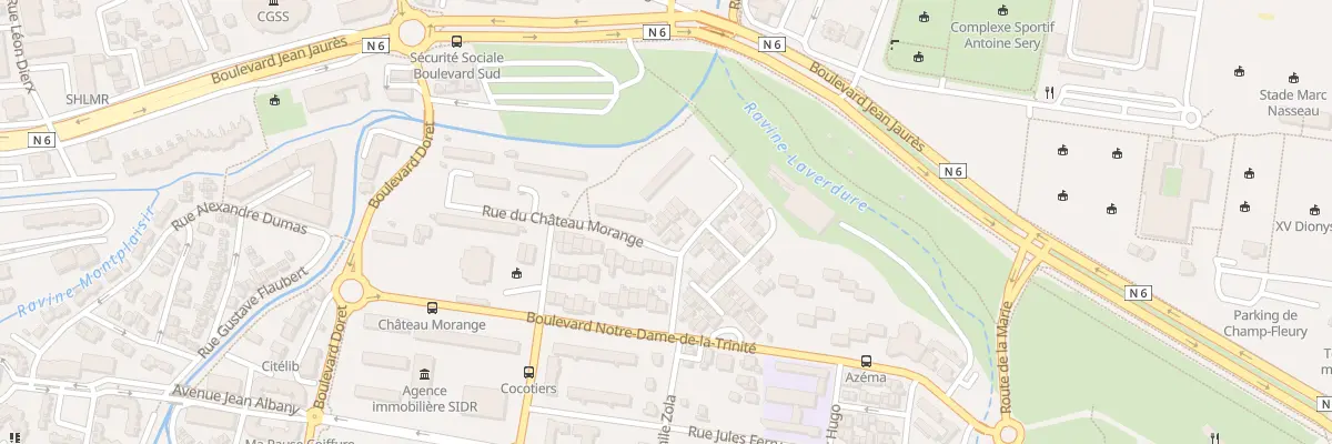 Plan du 22 Rue de la Verdure à Saint-Denis