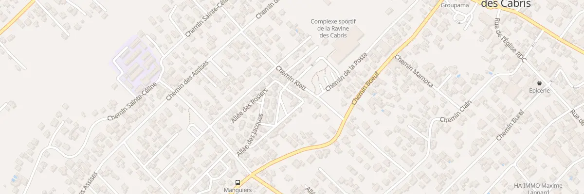 Plan du 19 All des Zembrevattes à Saint-Pierre