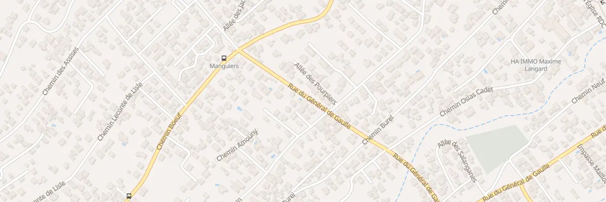 Plan du 34B Rue du Général de Gaulle à Saint-Pierre