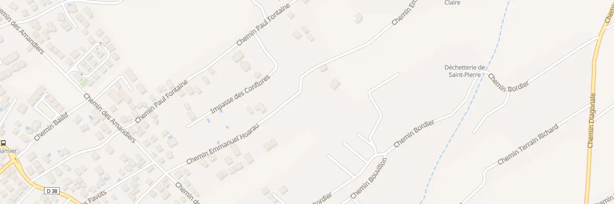 Plan du 148 Che Emmanuel Hoarau à Saint-Pierre
