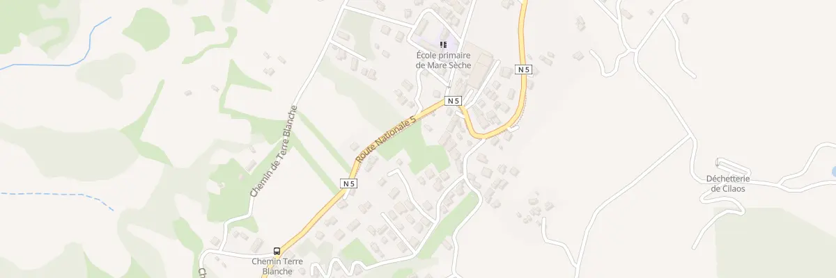 Plan du 42 Rte Nationale 5 à Cilaos