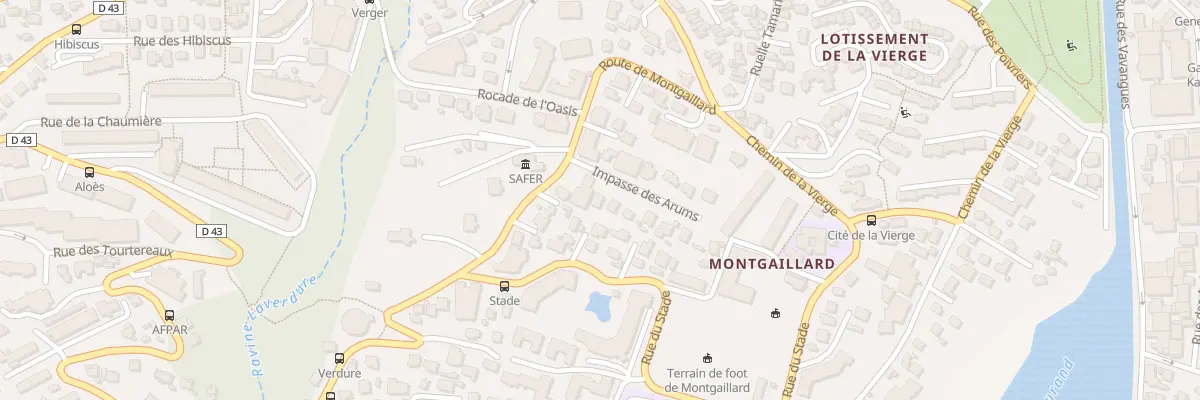 Plan du 4 Imp des Arums Mtgaillar à Saint-Denis