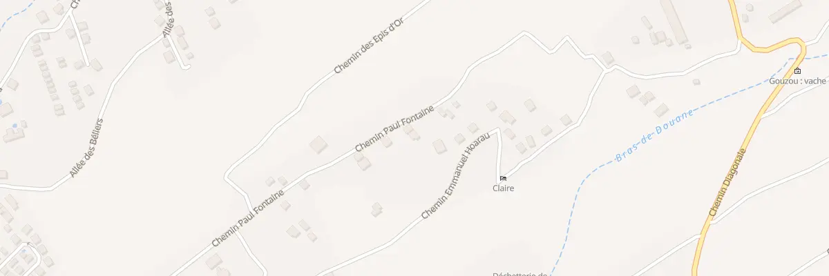 Plan du 352 Che Paul Fontaine à Saint-Pierre