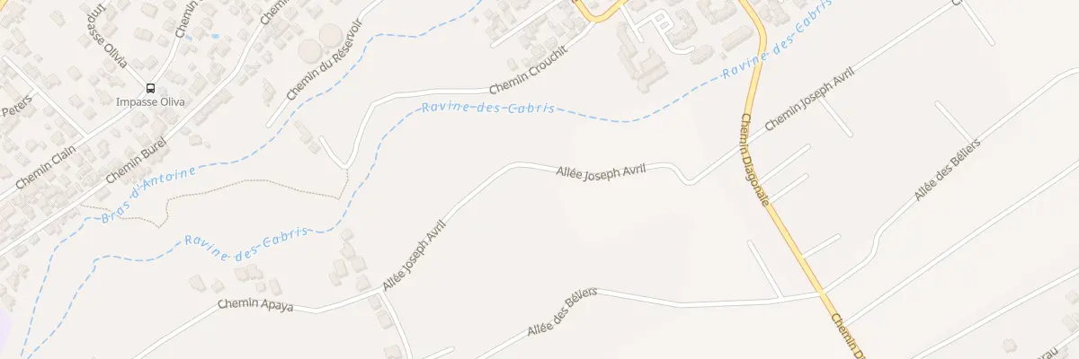 Plan du 251 All Joseph Avril à Saint-Pierre