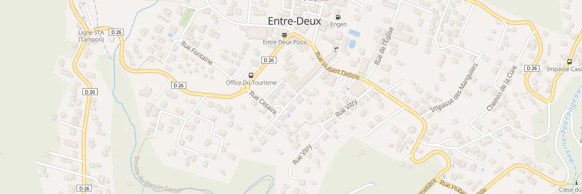 Plan du 6 Rue Césaire à Entre-Deux