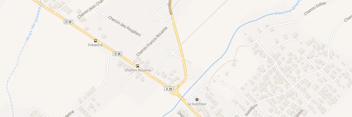 Plan du 5 Che des Peupliers à Saint-Pierre