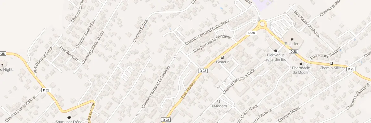 Plan du 1 Rue Albert Lougnon à Saint-Pierre