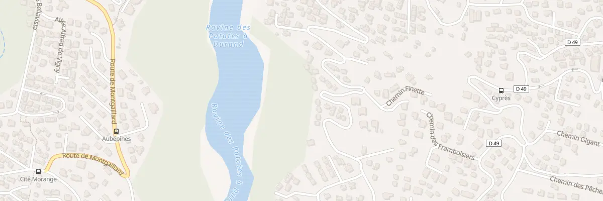 Plan du 146 Che Finette à Saint-Denis