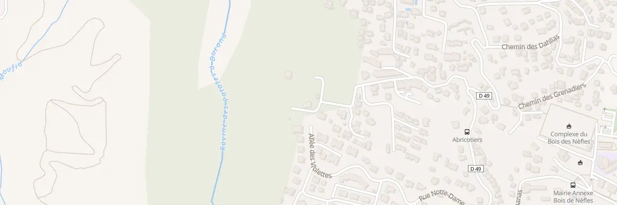 Plan du 51 Che du Bois de Natte à Saint-Denis