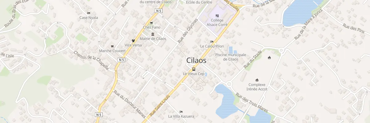 Plan du 27 Rue St Louis à Cilaos