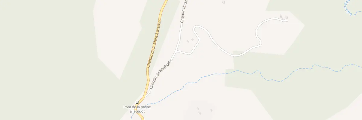Plan du 5009B Sen de Gd Ilet Mare A Martin à Salazie
