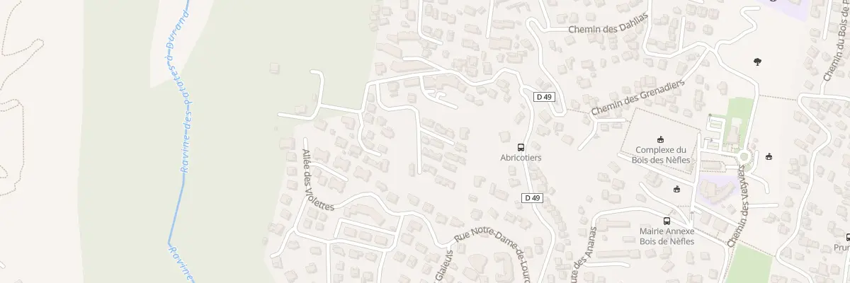 Plan du 33 All des Pourpiers B de Nef à Saint-Denis