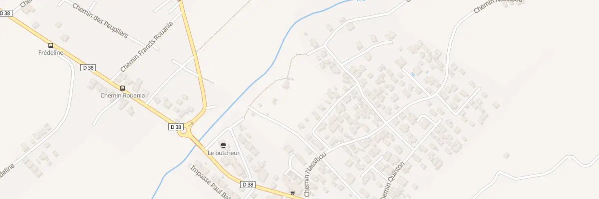 Plan du 64 Che Esther à Saint-Pierre
