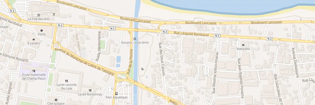 Plan du 2 Rue des Deux Canons à Saint-Denis