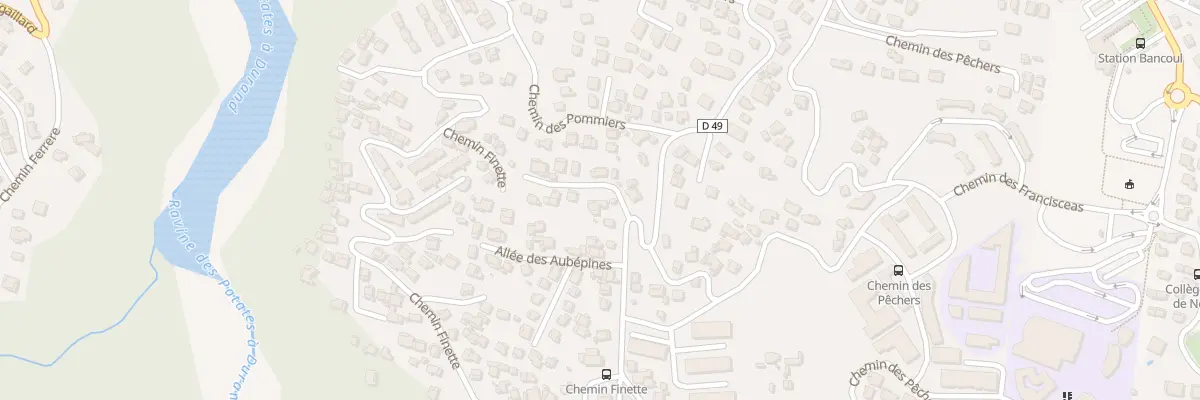 Plan du 328 Rte de Bois de Nefles à Saint-Denis