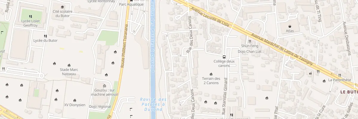 Plan du 54A Rue des Deux Canons à Saint-Denis