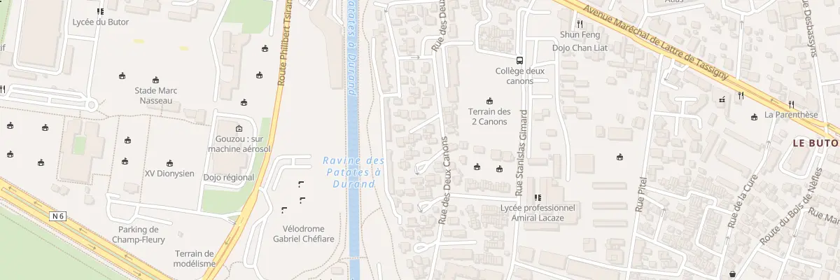 Plan du 76 Rue des Deux Canons à Saint-Denis