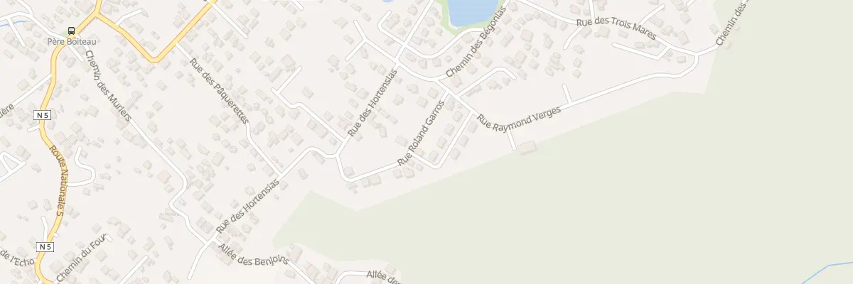 Plan du 9 Rue Roland Garros à Cilaos