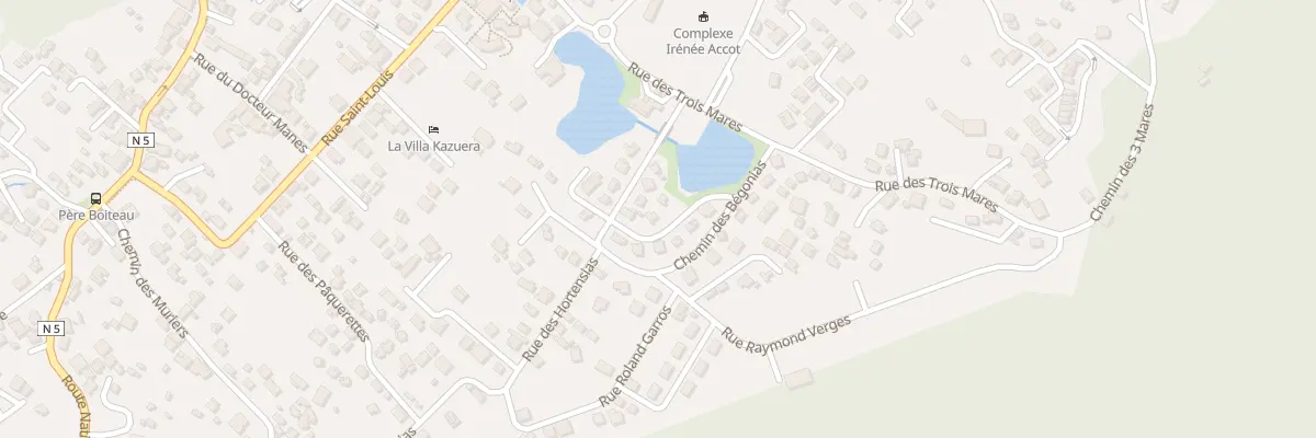 Plan du 32 Rue des Troënes à Cilaos