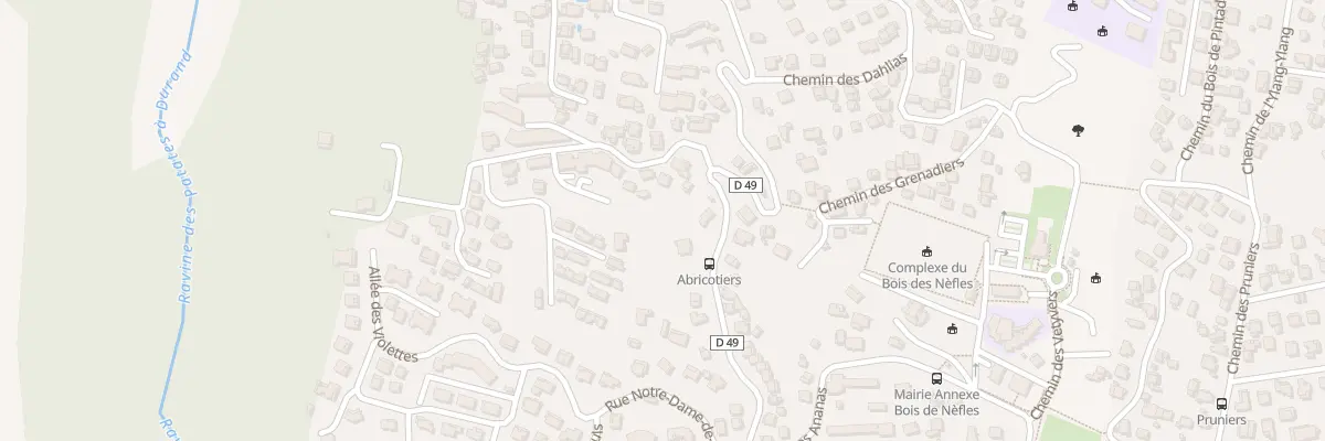 Plan du 386B Rte de Bois de Nefles à Saint-Denis