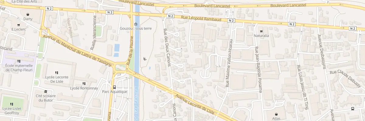 Plan du 43 Rue des Deux Canons à Saint-Denis