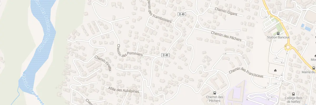 Plan du 310 Rte de Bois de Nefles à Saint-Denis