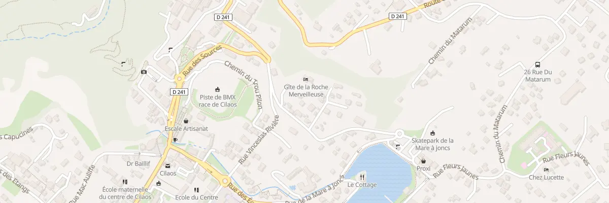 Plan du 7 Rue des Platanes à Cilaos