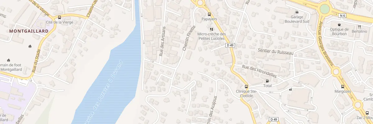 Plan du 15 Che Finette à Saint-Denis