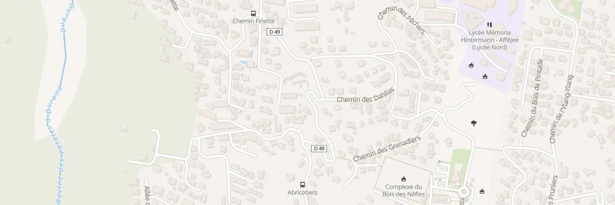 Plan du 378 Rte de Bois de Nefles à Saint-Denis