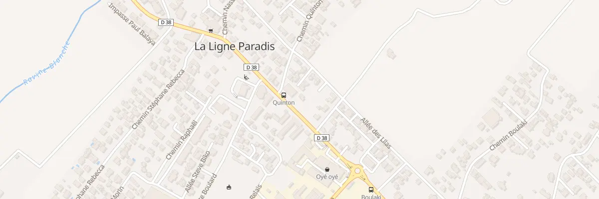 Plan du 54B Rte de la Ligne Paradis à Saint-Pierre