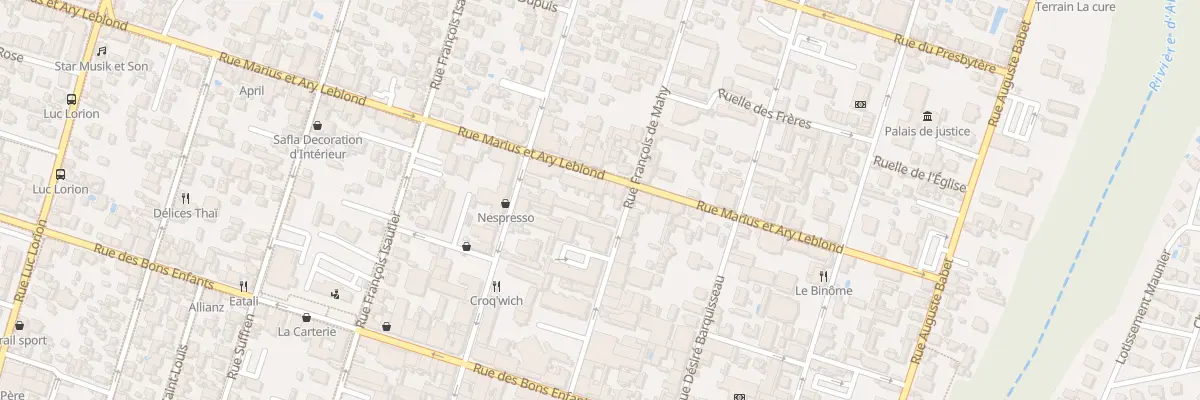 Plan du 39 Rue Marius et Ary Leblond à Saint-Pierre
