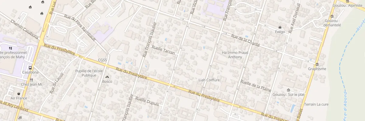 Plan du 122 Rue Victor le Vigoureux à Saint-Pierre