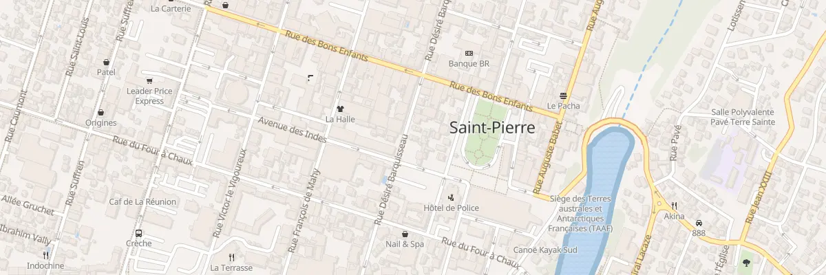 Plan du 24 Rue Desire Barquisseau à Saint-Pierre