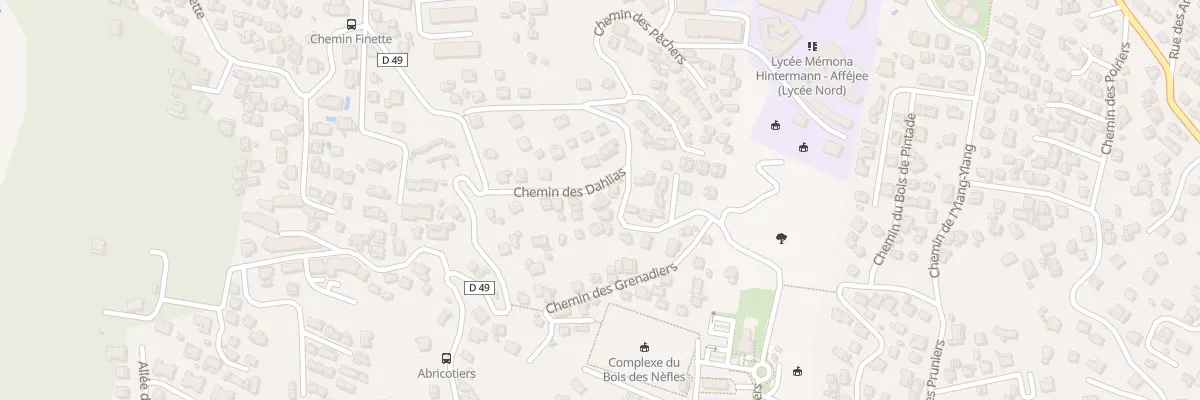 Plan du 12B Che des Grenadiers à Saint-Denis
