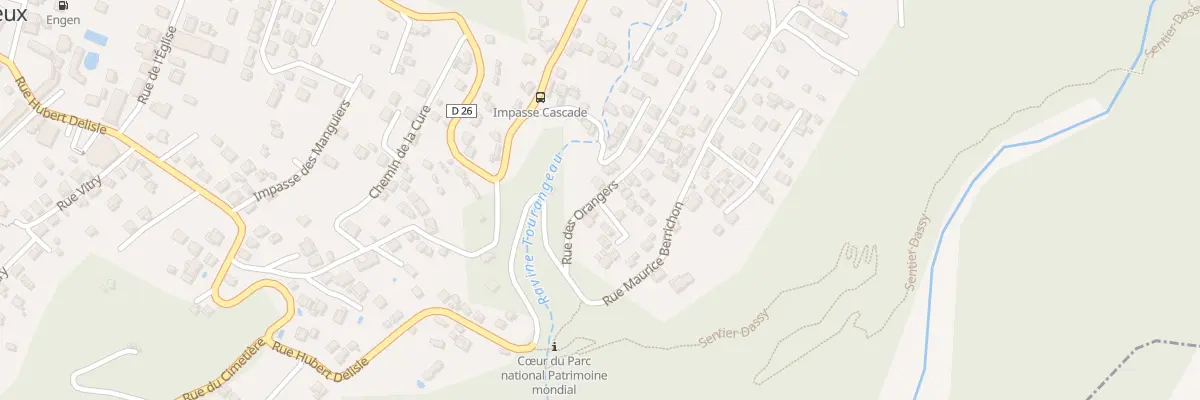Plan du 6 Rue des Orangers à Entre-Deux