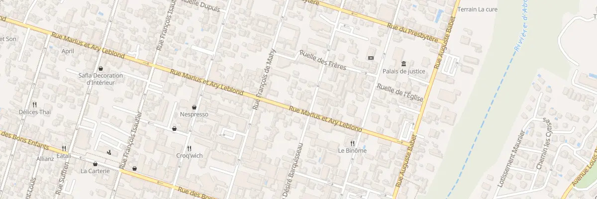 Plan du 32 Rue Marius et Ary Leblond à Saint-Pierre
