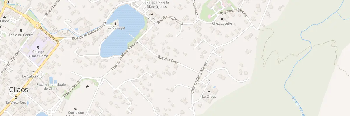 Plan du 7 Rue des Pins à Cilaos