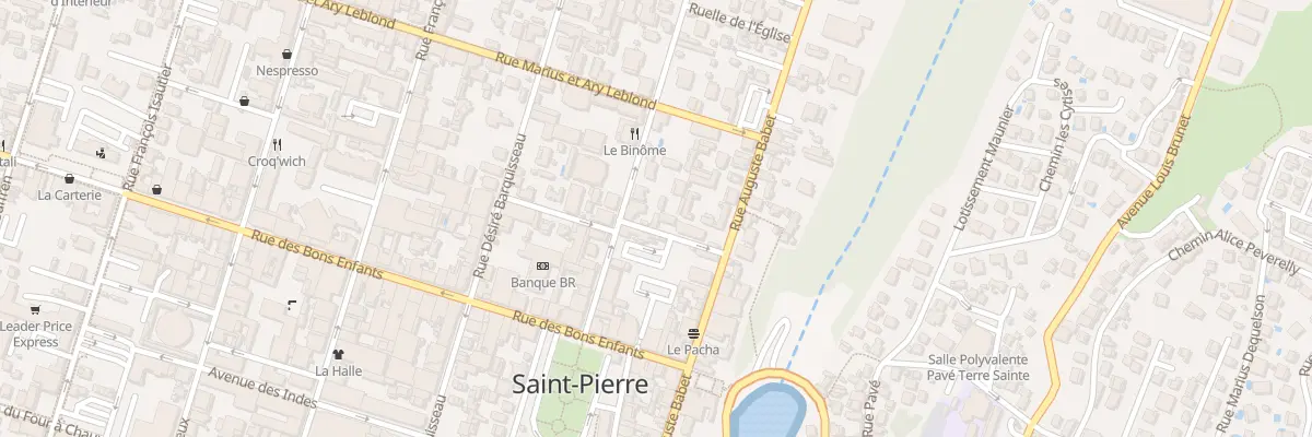 Plan du 4 Rle Lislet Geoffroy à Saint-Pierre