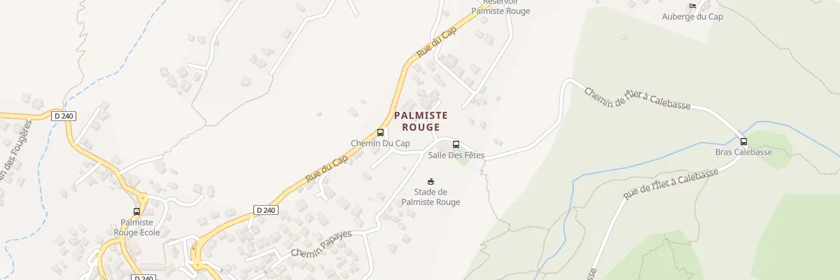 Plan du 60 Che Papayes à Cilaos