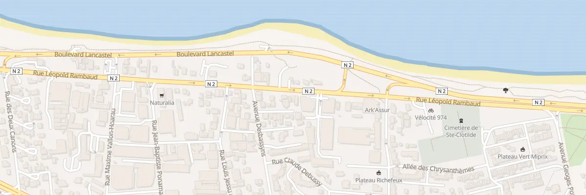 Plan du 116 Rue Léopold Rambaud à Saint-Denis