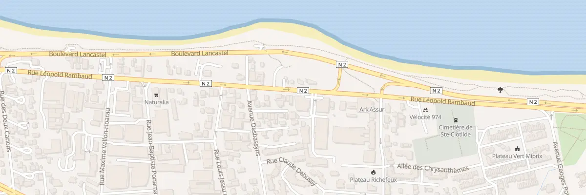Plan du 118 Rue Léopold Rambaud à Saint-Denis