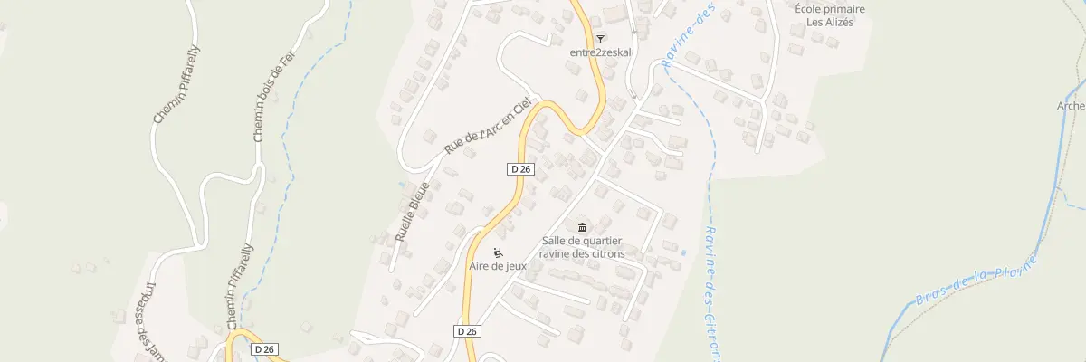 Plan du 262 Rue Jean Lauret à Entre-Deux