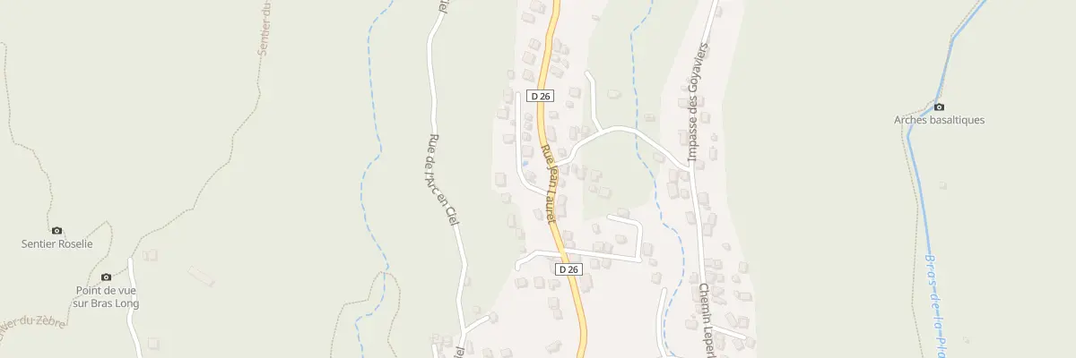 Plan du 325 Rue Jean Lauret à Saint-Leu